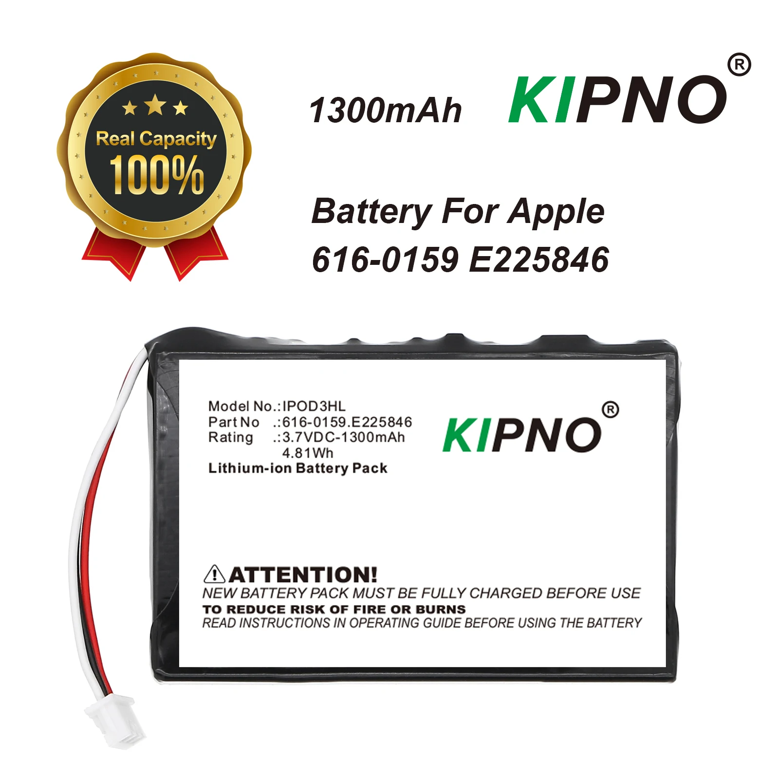 Phone Battery Replacement - KIPNO Pil IPod 3 3G 3.