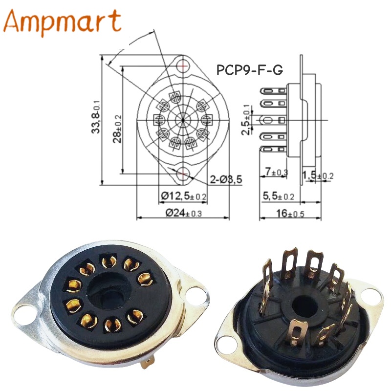 10 adet bakalit 9-Pin tüp soke - Vintage Electronics Repair Youtube incelemesi ve fiyatı
