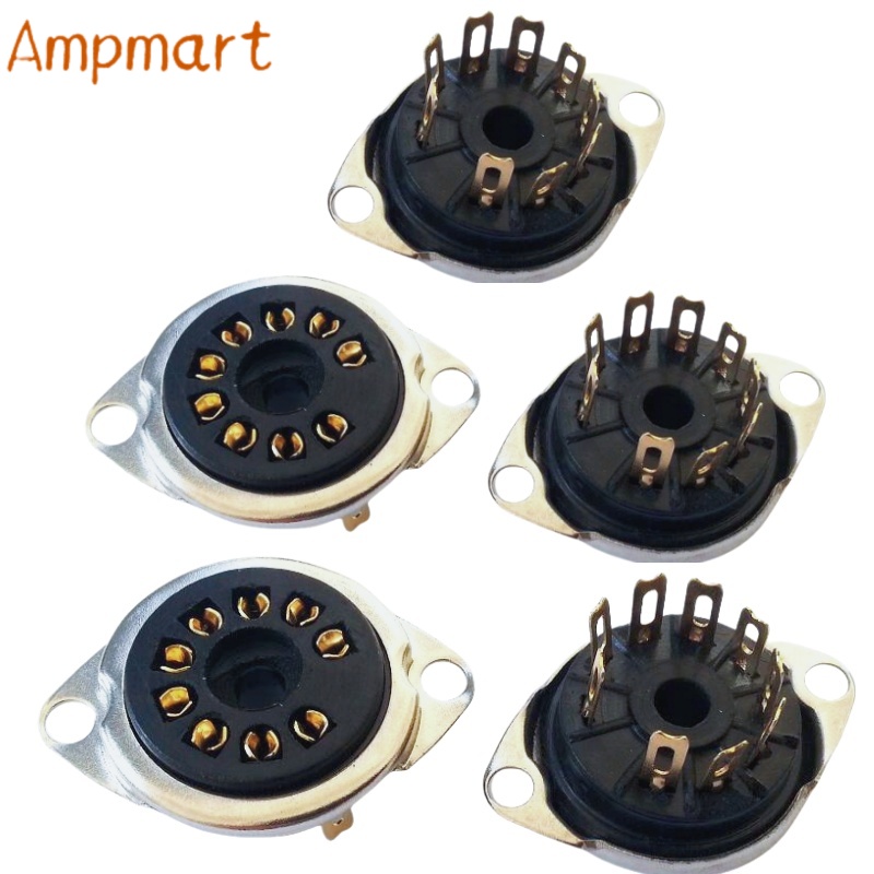 10 adet bakalit 9-Pin tüp soke - Vintage Electronics Repair Youtube incelemesi ve fiyatı
